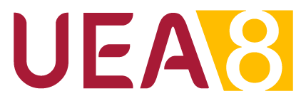 uea8 logo, uea8 โลโก้